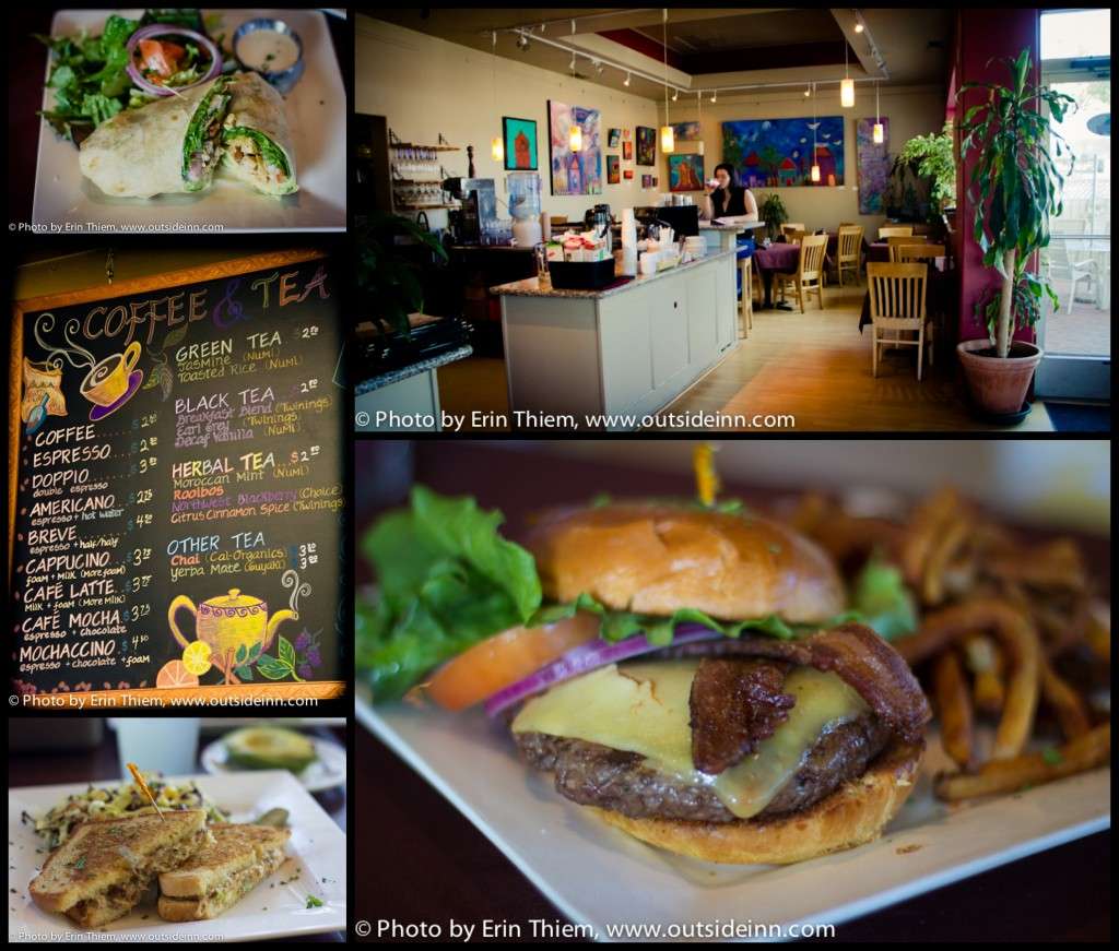 Nevada City Dining out Organic Grill