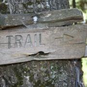 Hiking Trail Sign