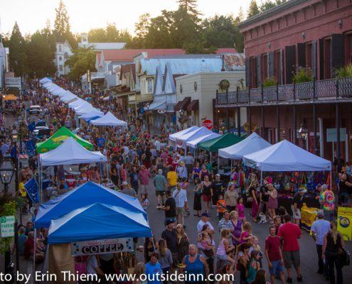 Downtown Nevada City Summer Nights